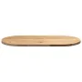 Tablero de mesa ovalado madera maciza de roble 80x40x2 cm by , Table tops - Ref: Foro24-4009061, Price: 42,28 €, Discount: %