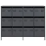 Aparador de acero laminado en frío antracita 135x39x103,5 cm by , Sideboards - Ref: Foro24-3307175, Price: 304,35 €, Discount: %