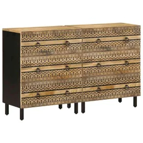 Aparadores 2 unidades madera maciza mango by , Lockers and storage cabinets - Ref: Foro24-3310127, Price: 238,87 €, Discount: %