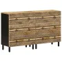 Aparadores 2 unidades madera maciza mango by , Lockers and storage cabinets - Ref: Foro24-3310127, Price: 238,87 €, Discount: %