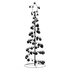 VidaXL LED para árbol de Navidad con bolas 100 LED blanco cálido 150cm by , Christmas lights - Ref: Foro24-3318562, Price: 79...