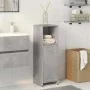 Armario de baño madera contrachapada gris 30x30x95 cm de , Muebles de baño - Ref: Foro24-856032, Precio: 39,69 €, Descuento: %
