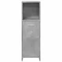Armario de baño madera contrachapada gris 30x30x95 cm de , Muebles de baño - Ref: Foro24-856032, Precio: 39,69 €, Descuento: %