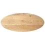 Tablero de mesa ovalado madera maciza de roble 140x60x2 cm by , Table tops - Ref: Foro24-4009040, Price: 87,23 €, Discount: %