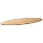 Tablero de mesa ovalado madera maciza de roble 140x60x2 cm by , Table tops - Ref: Foro24-4009040, Price: 87,23 €, Discount: %