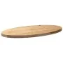 Tablero de mesa ovalado madera maciza de roble 100x50x4 cm von , Tischplatten - Ref: Foro24-4009042, Preis: 98,58 €, Rabatt: %