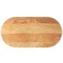 Tablero de mesa ovalado madera maciza de roble 120x60x4 cm von , Tischplatten - Ref: Foro24-4009075, Preis: 167,10 €, Rabatt: %