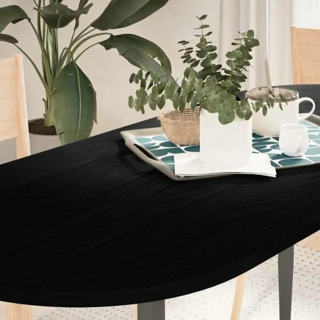 Tablero de mesa ovalado madera maciza de roble 140x60x2 cm by , Table tops - Ref: Foro24-4009080, Price: 97,53 €, Discount: %