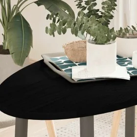 Tablero de mesa ovalado madera maciza de roble 100x50x2 cm by , Table tops - Ref: Foro24-4009054, Price: 60,69 €, Discount: %