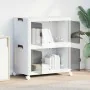 Caja de almacenaje apilable con ruedas 2niveles 75 L 64x40x76cm by , Cargo forklifts - Ref: Foro24-4012368, Price: 65,86 €, D...