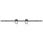 Kit de herrajes para puertas correderas acero negro 200 cm von , Türartikel - Ref: Foro24-4009733, Preis: 45,94 €, Rabatt: %