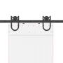 Kit de herrajes para puertas correderas acero negro 200 cm von , Türartikel - Ref: Foro24-4009733, Preis: 45,94 €, Rabatt: %