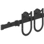 Kit de herrajes para puertas correderas acero negro 200 cm von , Türartikel - Ref: Foro24-4009733, Preis: 45,94 €, Rabatt: %