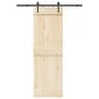 Kit de herrajes para puertas correderas acero negro 152,5 cm by , Door items - Ref: Foro24-4009704, Price: 70,64 €, Discount: %