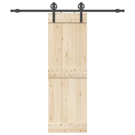Kit de herrajes para puertas correderas acero negro 200 cm von , Türartikel - Ref: Foro24-4009725, Preis: 66,71 €, Rabatt: %