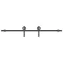 Kit de herrajes para puertas correderas acero negro 200 cm von , Türartikel - Ref: Foro24-4009725, Preis: 66,71 €, Rabatt: %