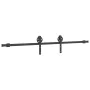 Kit de herrajes para puertas correderas acero negro 200 cm von , Türartikel - Ref: Foro24-4009725, Preis: 66,71 €, Rabatt: %