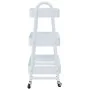 Carrito de almacenaje 3 niveles acero blanco 42x41,5x77 cm von , Lastenstapler - Ref: Foro24-4012382, Preis: 31,27 €, Rabatt: %