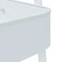 Carrito de almacenaje 3 niveles acero blanco 42x41,5x77 cm von , Lastenstapler - Ref: Foro24-4012382, Preis: 31,27 €, Rabatt: %