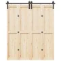 Kit de herrajes para puertas correderas acero negro 183 cm von , Türartikel - Ref: Foro24-4009744, Preis: 93,78 €, Rabatt: %