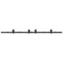 Kit de herrajes para puertas correderas acero negro 183 cm von , Türartikel - Ref: Foro24-4009744, Preis: 93,78 €, Rabatt: %
