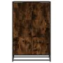Aparador alto madera de ingeniería y metal 68x35x106,5 cm de , Aparadores - Ref: Foro24-849071, Precio: 100,61 €, Descuento: %