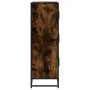 Aparador alto madera de ingeniería y metal 68x35x106,5 cm de , Aparadores - Ref: Foro24-849071, Precio: 100,61 €, Descuento: %