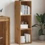 Estantería de madera ingeniería roble artisan 36x30x114 cm de , Librerías y estanterías - Ref: Foro24-855775, Precio: 45,38 €...