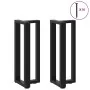Patas de mesa consola en forma de T 2 unidades acero negro von , Tischbeine - Ref: Foro24-4013040, Preis: 103,61 €, Rabatt: %