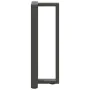 Patas de mesa consola en forma de T 2 unidades acero antracita by , Table legs - Ref: Foro24-4013042, Price: 96,78 €, Discoun...