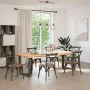 Patas mesa comedor forma T 2uds acero natural 80x35x(72-73)cm von , Tischbeine - Ref: Foro24-4013063, Preis: 137,78 €, Rabatt: %