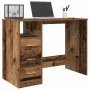 Escritorio de madera ingeniería madera envejecida 102x76x50 cm by , Desks - Ref: Foro24-855852, Price: 90,02 €, Discount: %
