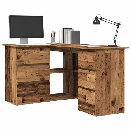 Escritorio de esquina madera contrachapada madera envejecida de , Escritorios - Ref: Foro24-855962, Precio: 174,95 €, Descuen...
