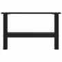 Patas de mesa de centro negro 2uds acero 50x(30-31) cm by , Table legs - Ref: Foro24-4013260, Price: 65,39 €, Discount: %