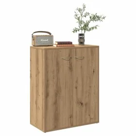 Aparador de madera de ingeniería roble artisan 60x30x75 cm by , Sideboards - Ref: Foro24-855899, Price: 68,24 €, Discount: %