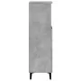 Armario de baño madera contrachapada gris hormigón 30x30x100 cm von , Badezimmerwaschtische - Ref: Foro24-857110, Preis: 53,2...