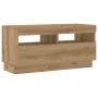 Mueble de TV luces LED madera roble artisan 180x35x40 cm von , TV-Möbel - Ref: Foro24-3329164, Preis: 151,33 €, Rabatt: %