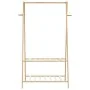 Perchero con estantes bambú 96x45,5x150,5 cm de , Organizadores de vestidores y perchas de barra - Ref: Foro24-4008908, Preci...