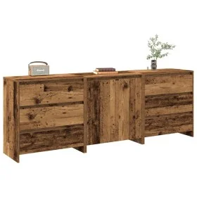 Aparador 3 piezas madera vieja madera contrachapada von , Sideboards - Ref: Foro24-3329179, Preis: 272,47 €, Rabatt: %