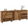 Aparador 3 piezas madera vieja madera contrachapada by , Sideboards - Ref: Foro24-3329179, Price: 272,44 €, Discount: %