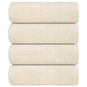 Toallas invitados 4 uds 100% algodón crema 30x50 cm 360 gsm von , Handtücher - Ref: Foro24-136996, Preis: 17,55 €, Rabatt: %