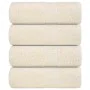 Toallas invitados 4 uds 100% algodón crema 30x50 cm 360 gsm von , Handtücher - Ref: Foro24-136996, Preis: 17,55 €, Rabatt: %
