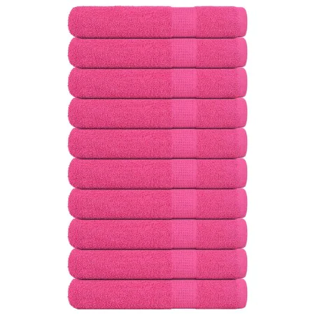 Toallas de sauna 10 uds 100% algodón rosa 80x200 cm 360 gsm by , Towels - Ref: Foro24-137057, Price: 105,29 €, Discount: %