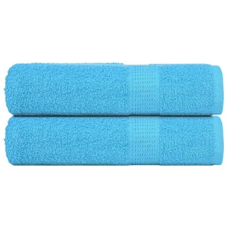 Toallas de ducha 2 uds 100% algodón turquesa 70x140 cm 360 gsm von , Handtücher - Ref: Foro24-136977, Preis: 23,50 €, Rabatt: %
