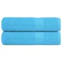 Toallas de Baño 2 uds 100% algodón turquesa 100x150 cm 360 gsm von , Handtücher - Ref: Foro24-136980, Preis: 28,63 €, Rabatt: %
