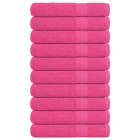 Toallas 10 uds 100% algodón rosa 100x200 cm 600 gsm von , Handtücher - Ref: Foro24-137060, Preis: 129,99 €, Rabatt: %