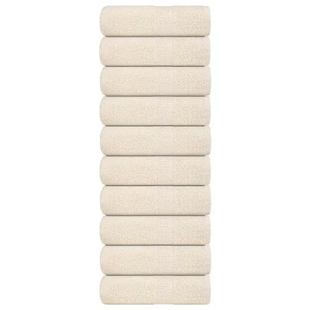 Toallas 10 uds 100% algodón crema 30x30 cm 360 gsm by , Towels - Ref: Foro24-136994, Price: 21,85 €, Discount: %