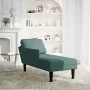 Tumbona almohada y reposabrazo derecho terciopelo verde oscuro by , Daybeds - Ref: Foro24-4009809, Price: 115,63 €, Discount: %