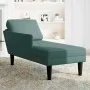 Tumbona almohada y reposabrazo derecho terciopelo verde oscuro by , Daybeds - Ref: Foro24-4009809, Price: 115,63 €, Discount: %