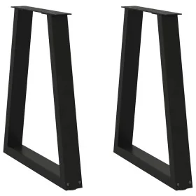 Patas para mesa de centro en forma de V 2 uds acero negro von , Tischbeine - Ref: Foro24-4012560, Preis: 92,41 €, Rabatt: %